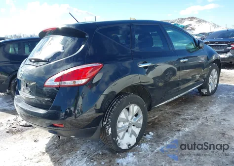 2013 Nissan Murano S z USA, uszkodzony, nr VIN JN8AZ1MW1DW323561